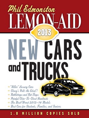 cover image of Lemon-Aid New Cars and Trucks 2013